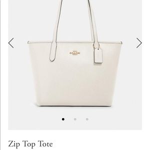 NWT Coach City Zip Tote
